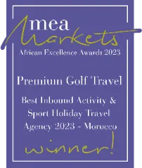 MEA Markets African Excellence Awards 2023 – Winner