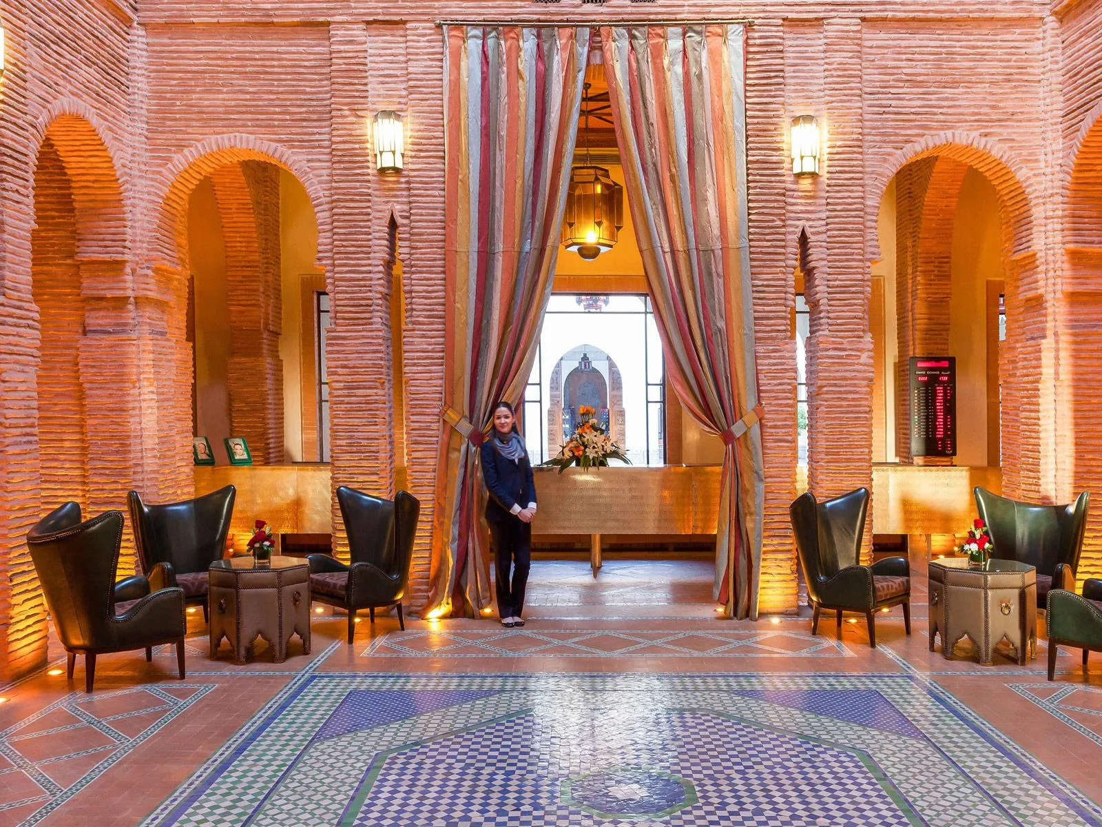 Reception of the Jaal Riad Resort, Marrakech